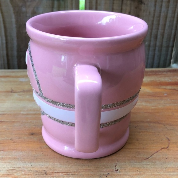 Tennessee Vols Pink Ceramic Coffee Mug with Silver Glitter by Stateline Sports - Picture 4 of 7